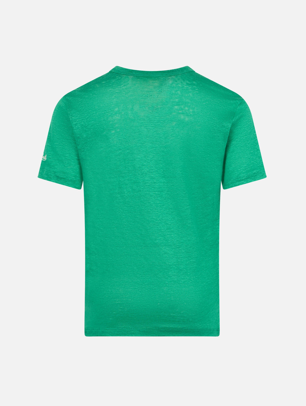 T-shirt Alex verde in lino product image 2