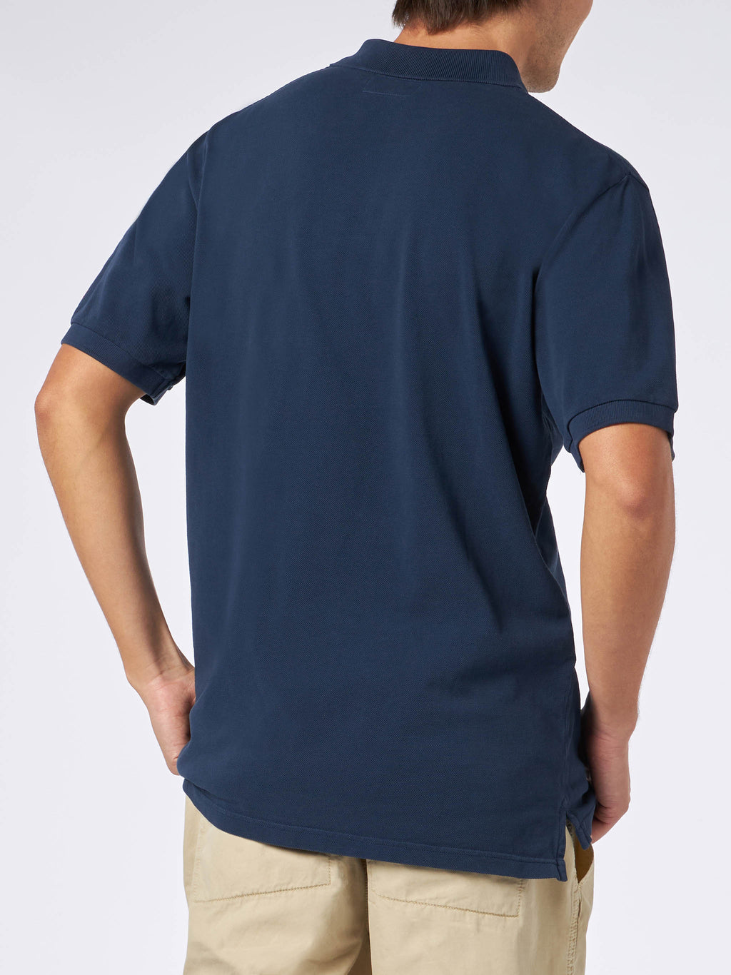 Polo Beverly Hills Vintage blu navy con ricamo logo product image 3