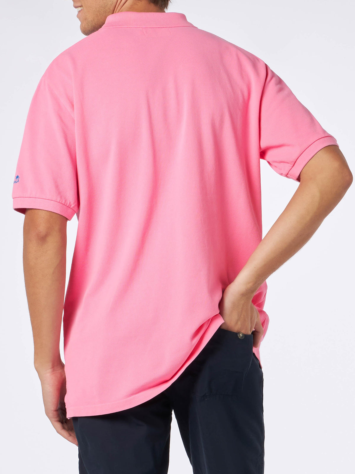 Polo Beverly Hills Vintage rosa con ricamo logo product image 3