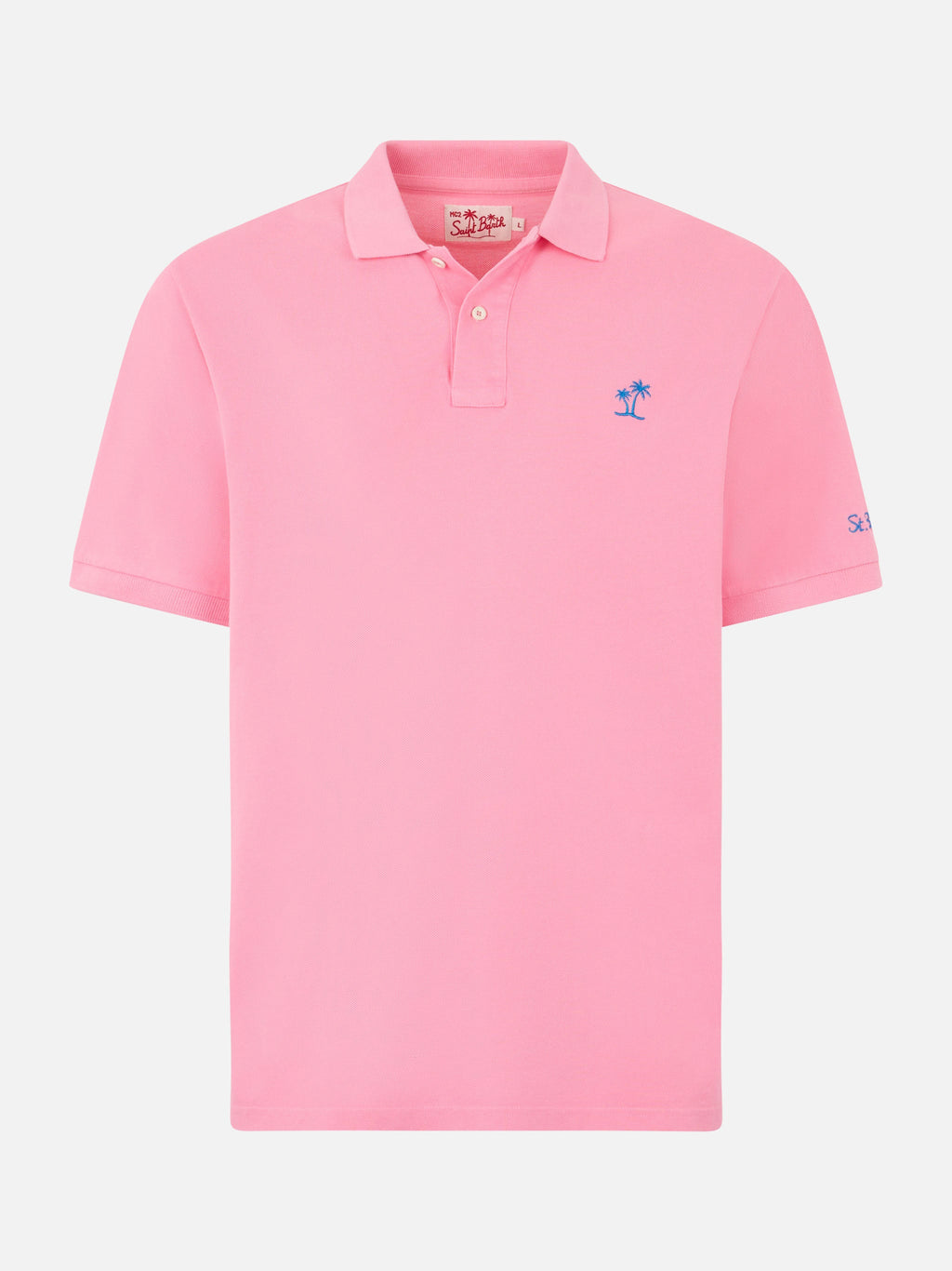 Polo Beverly Hills Vintage rosa con ricamo logo product image 4
