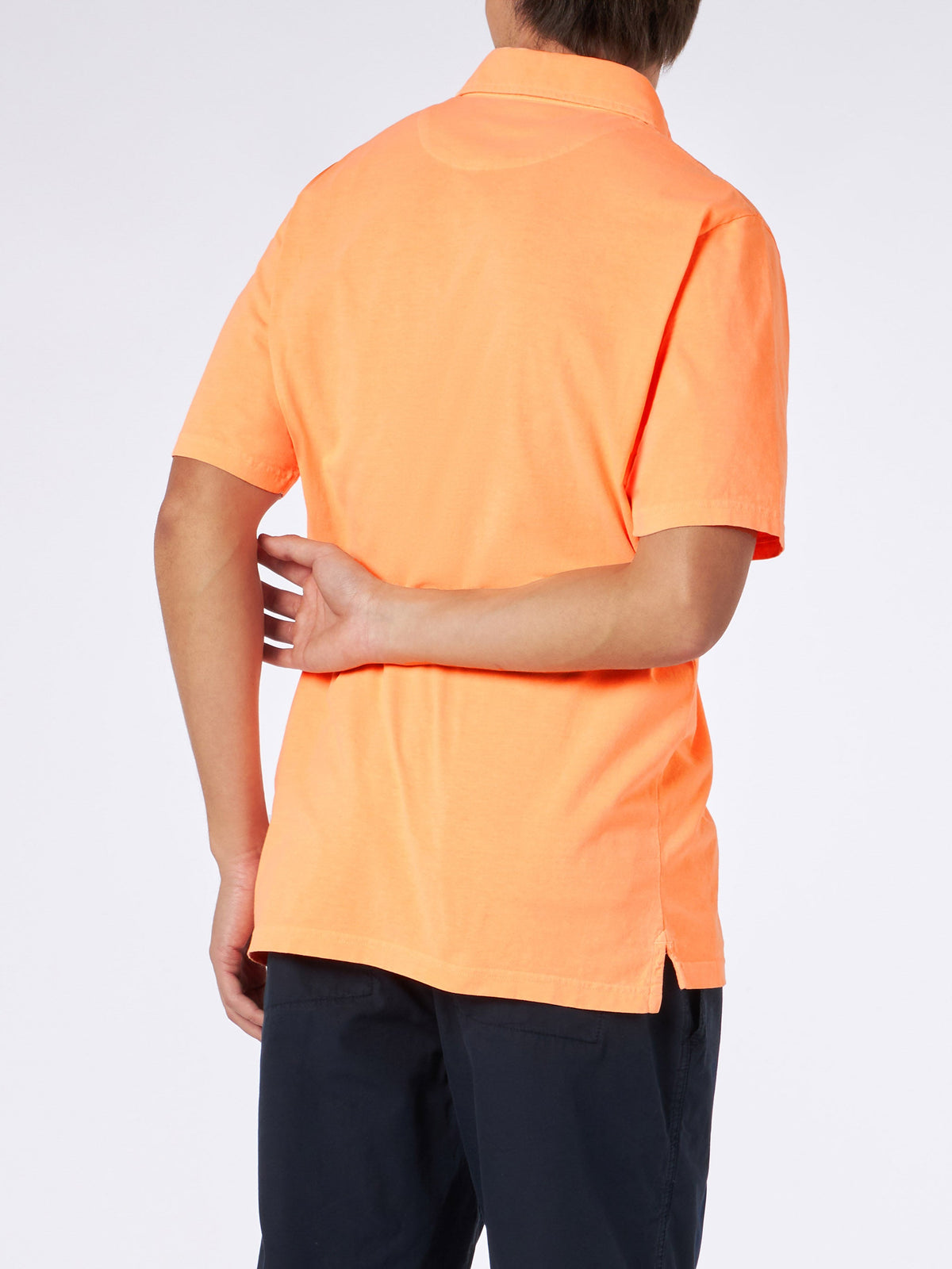 Polo Brighton arancione tinta in capo product image 3