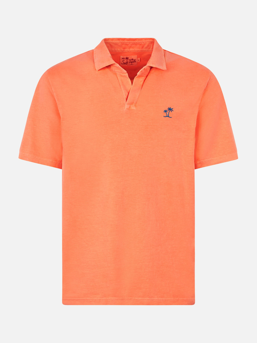 Polo Brighton arancione tinta in capo product image 4
