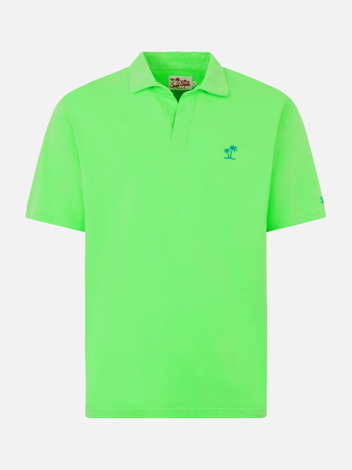 Polo Brighton verde tinta in capo product image 4