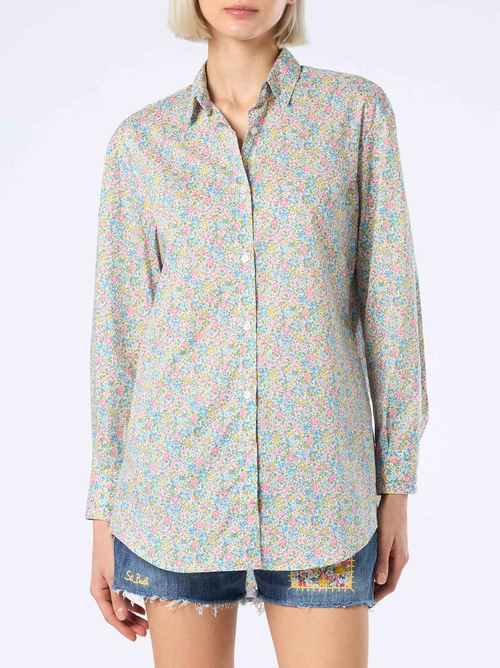 Camicia Brigitte in cotone con stampa floreale Emma and product image 1