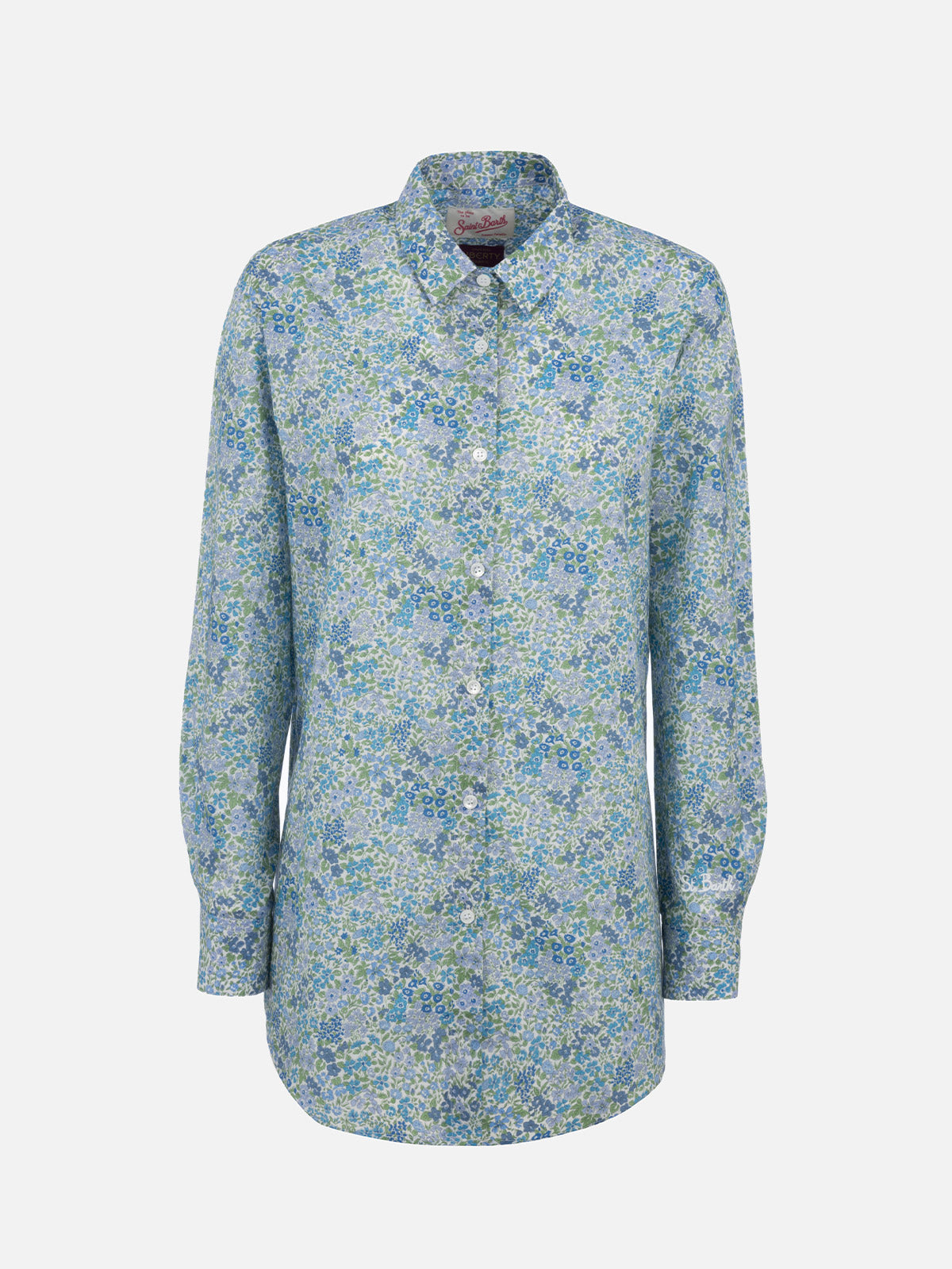 Camicia Brigitte in cotone con stampa Joanna Luise | Made product image 4