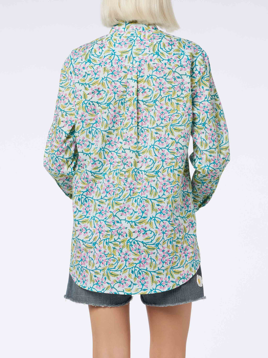 Camicia Brigitte in cotone con stampa floreale Delhi product image 3