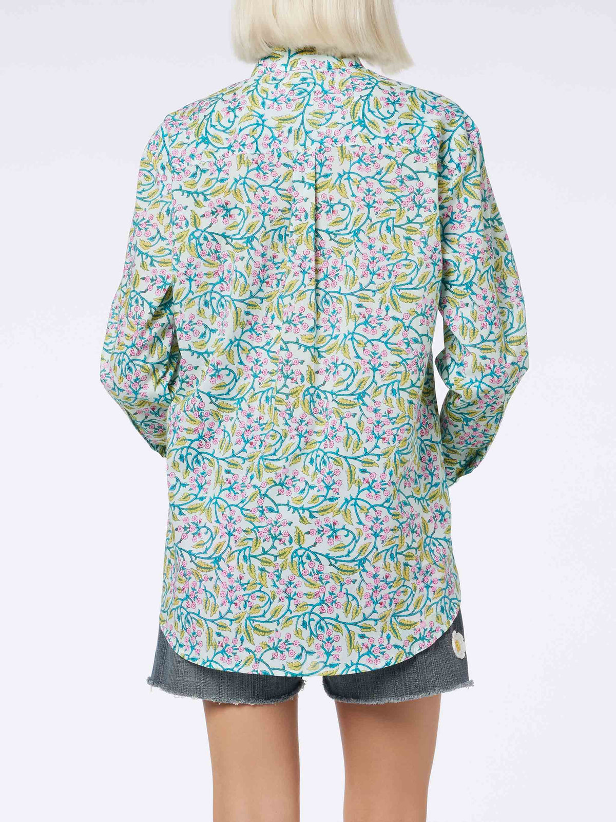 Camicia Brigitte in cotone con stampa floreale Delhi product image 3