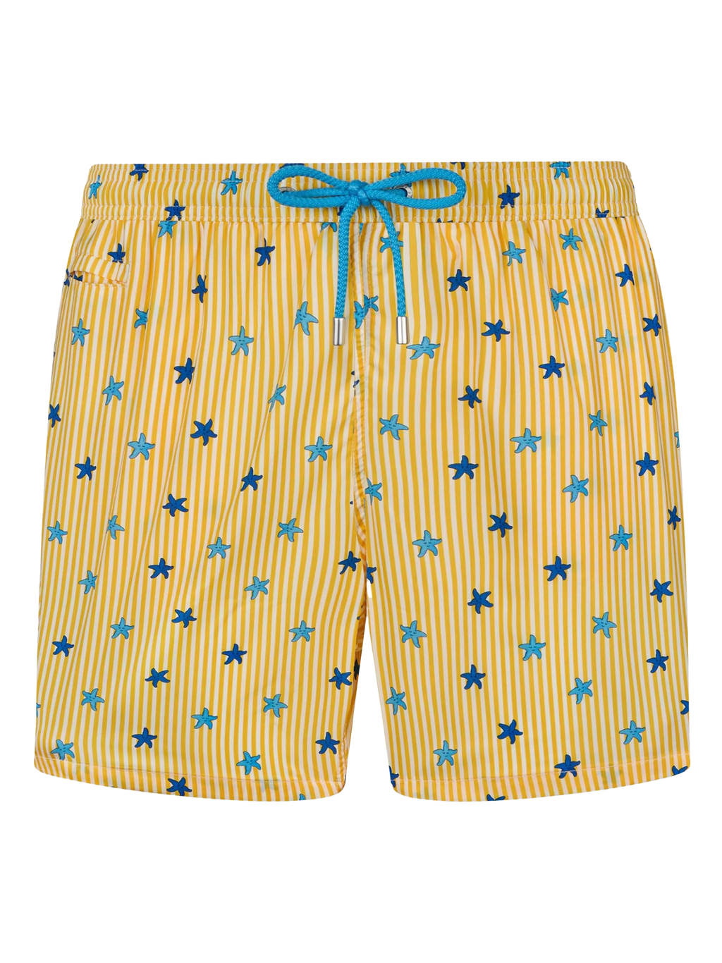 Costume mare Comfort Light con stampa stelle marine a righe