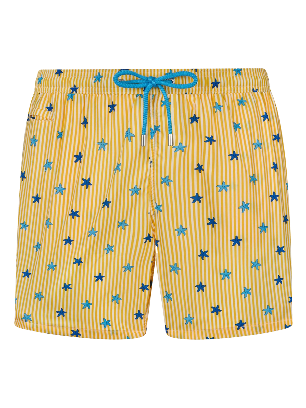 Costume mare Comfort Light con stampa stelle marine a righe