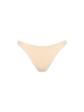 Slip mare Elise beige in tessuto crinkle