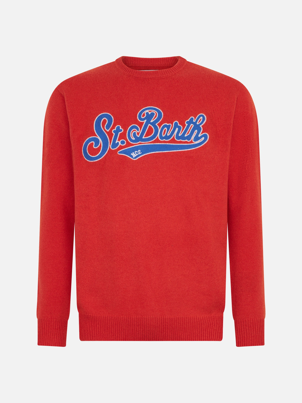Maglia Heron arancione con ricamo logo