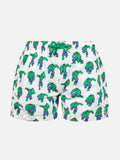 Costume mare Jean Lighting bianco con stampa Hulk | Special Edition
