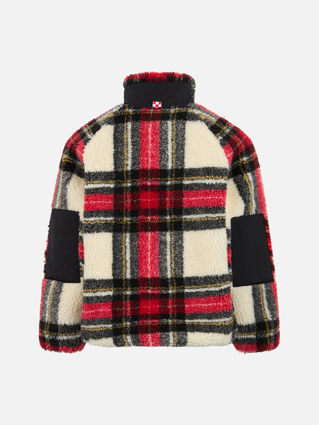 Giacca Keystone Jr tartan in sherpa con ricamo St. Barth product image 2