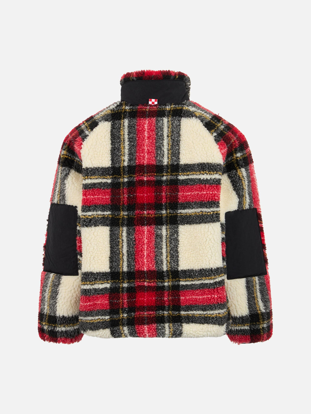 Giacca Keystone Jr tartan in sherpa con ricamo St. Barth product image 2
