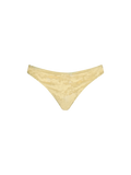 Slip mare Naomi giallo effetto ciniglia