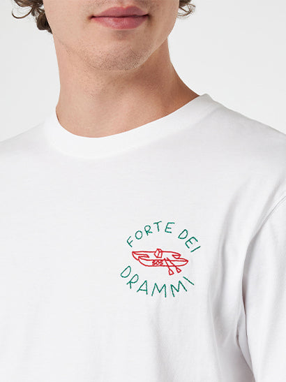 T-shirt Portofino bianca con ricamo Forte dei Drammi product image 2