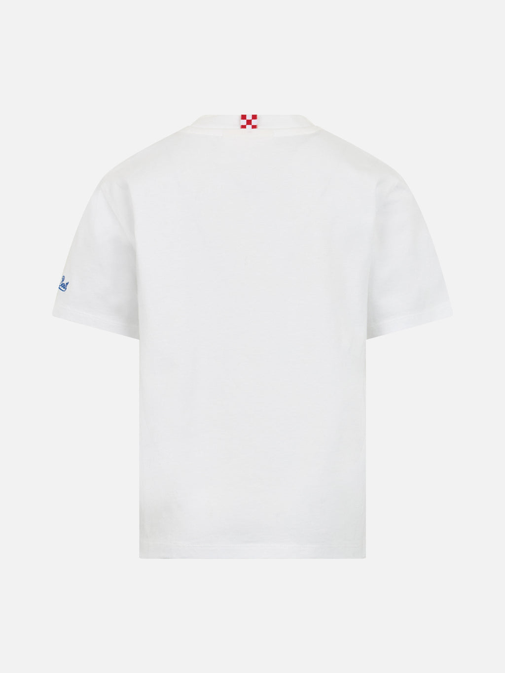 T-shirt Portofino Jr bianca con ricamo Me ne vado dai nonni product image 3