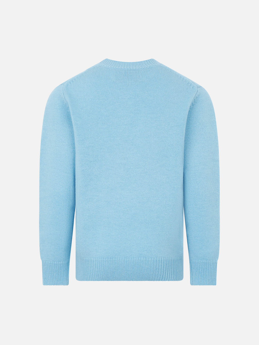 Maglia Princess azzurra con stampa ciliegie in strass