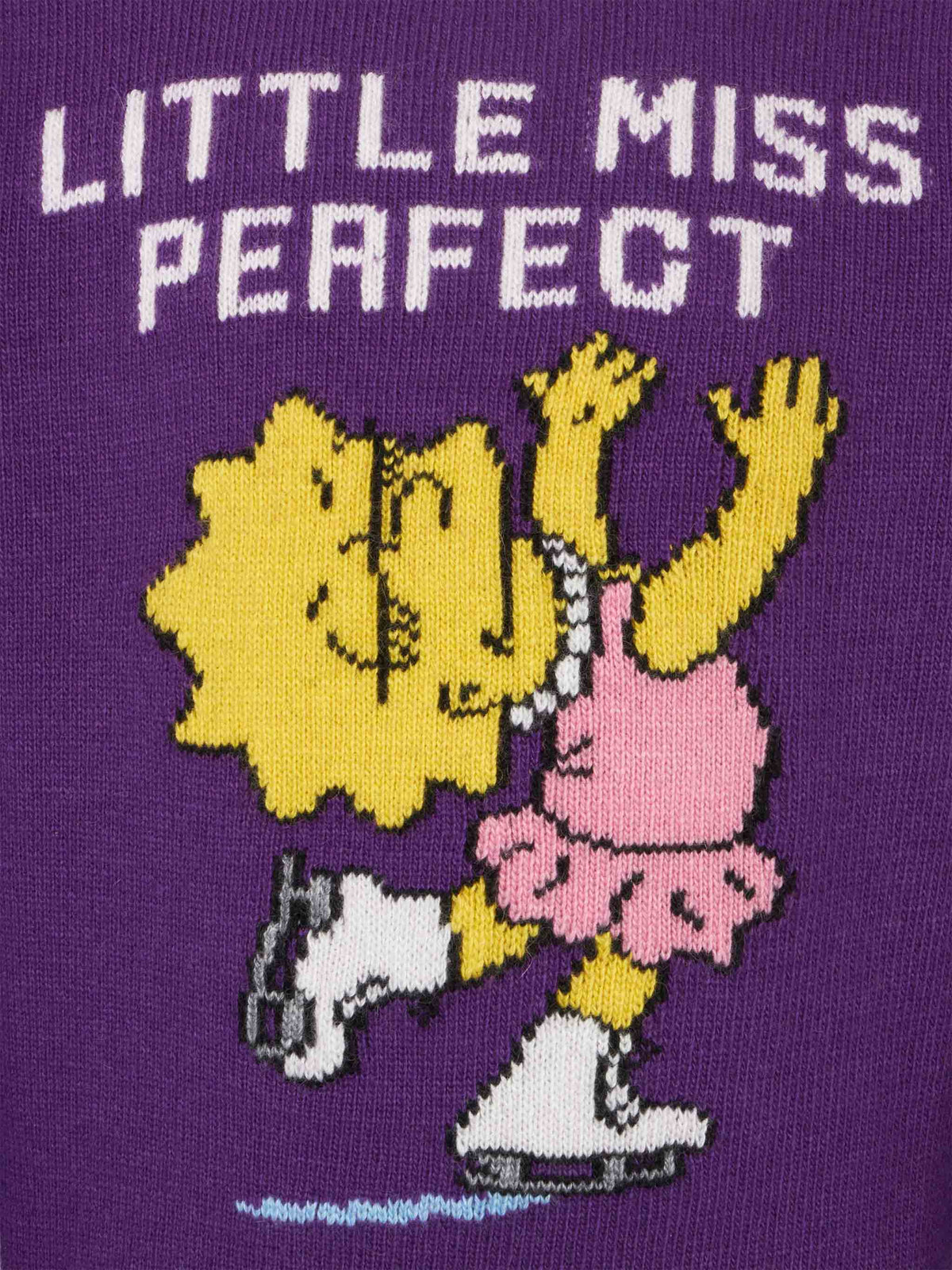 Maglia Princess viola con jacquard Lisa Simpson | Special Edition