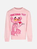 Maglia Princess rosa con jacquard Pantera Rosa Ancora Tu? | Special Edition