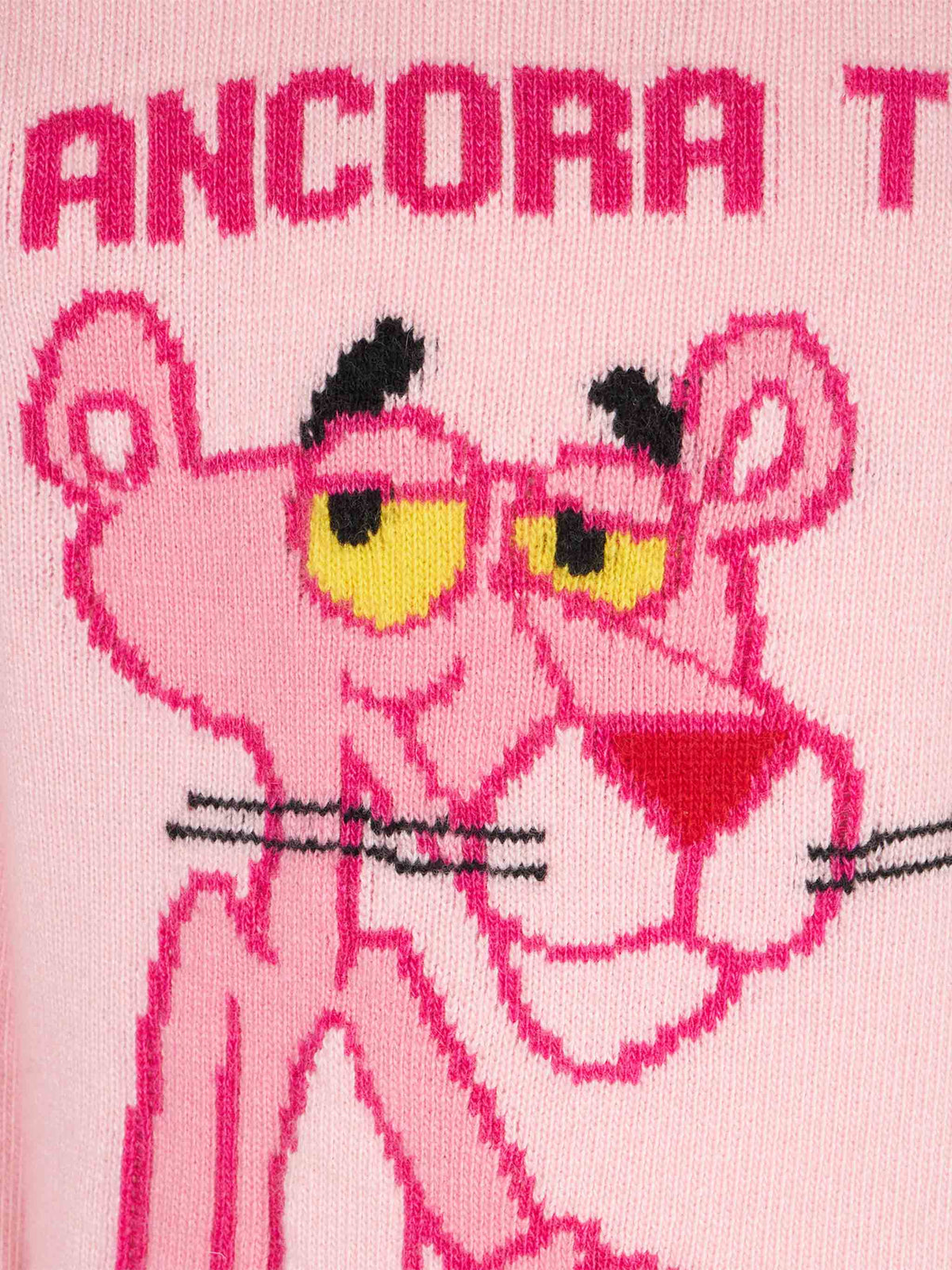 Maglia Princess rosa con jacquard Pantera Rosa Ancora Tu? | Special Edition