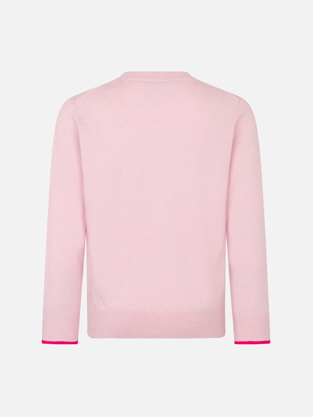 Maglia Princess rosa con jacquard Barbie St. Barth | Special Edition