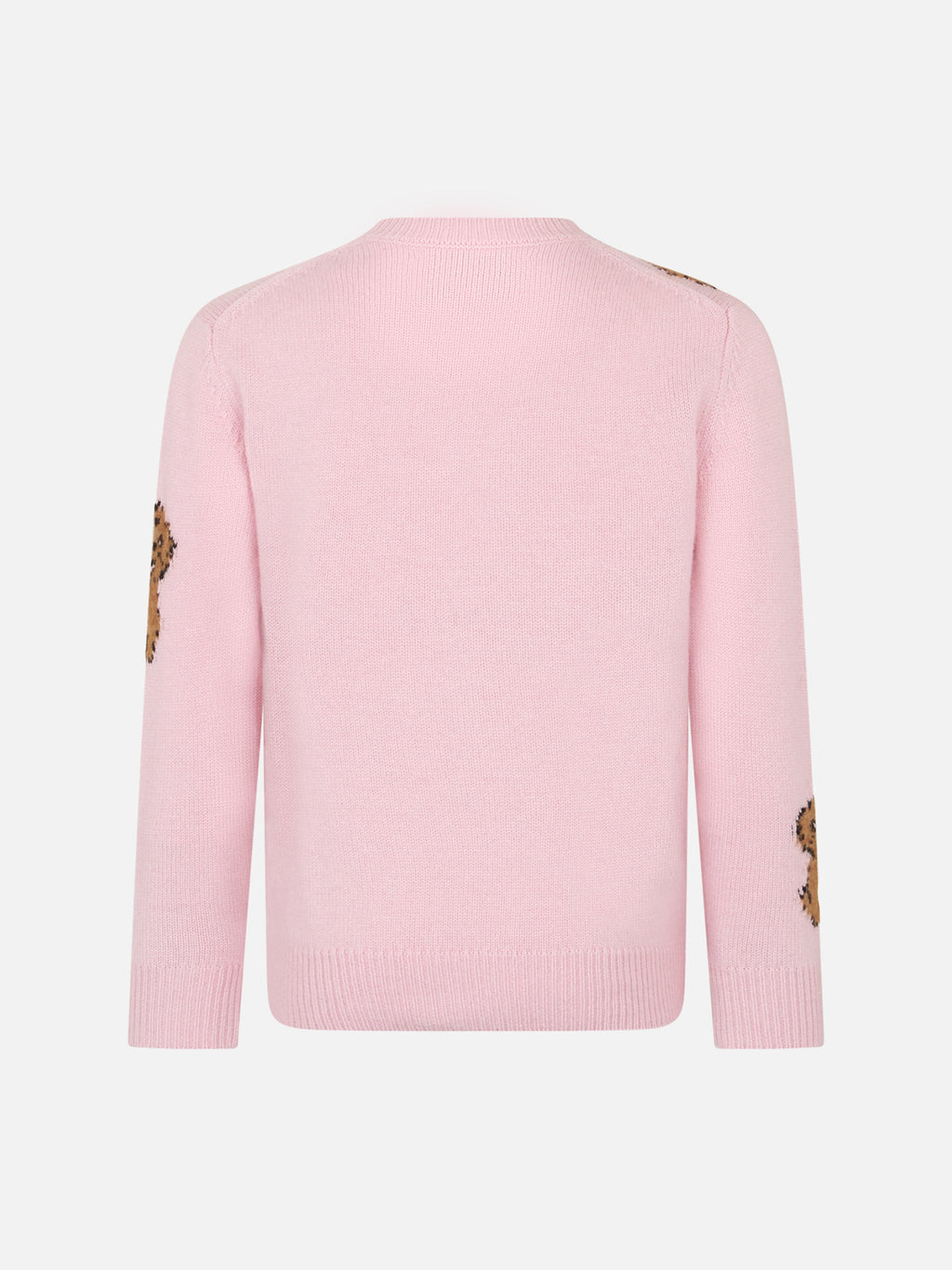 Maglia girocollo Princess Soft rosa con ricamo St. Barth Friends