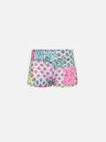 Shorts mare Coco rosa con stampa floreale product image 1