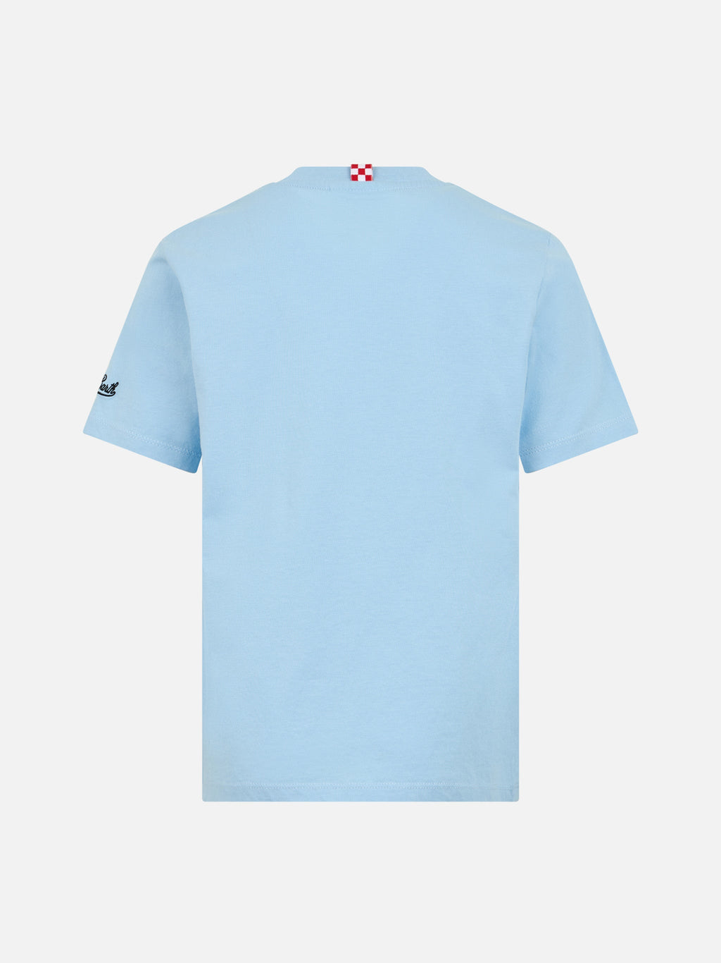 T-shirt azzurra con stampa Big Babol crab party | Special product image 3