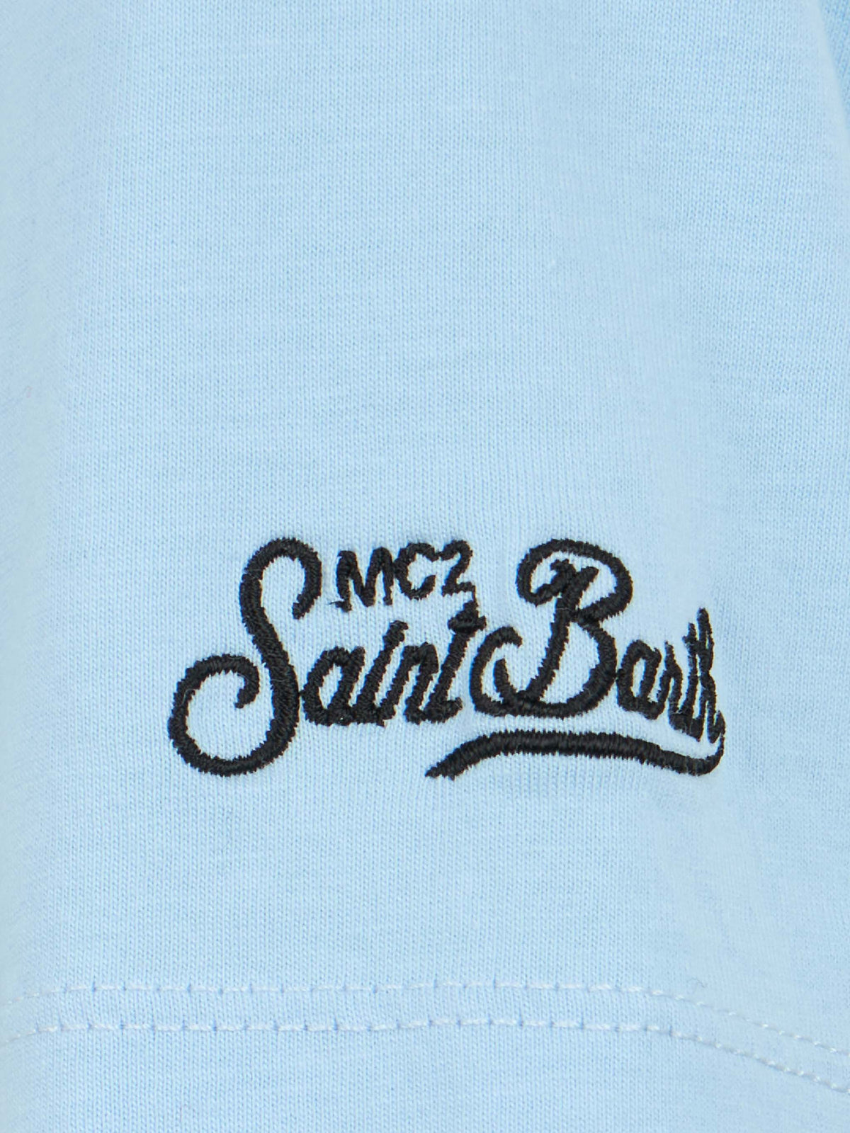 T-shirt azzurra con stampa Big Babol crab party | Special product image 4