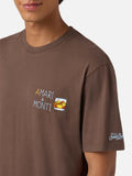 T-shirt Arnott marrone con ricamo A mari e Monti product image 1