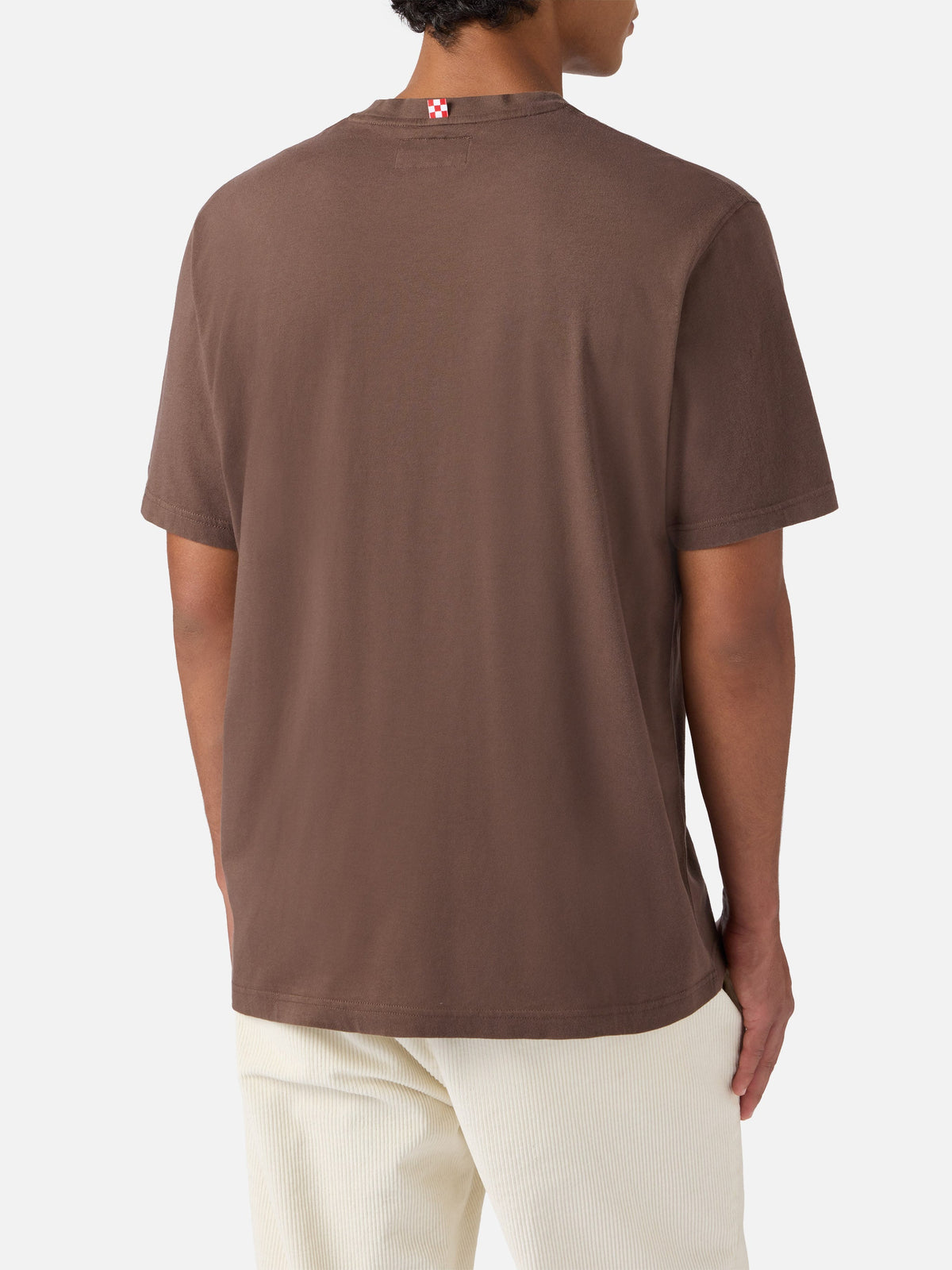 T-shirt Arnott marrone con ricamo A mari e Monti product image 3