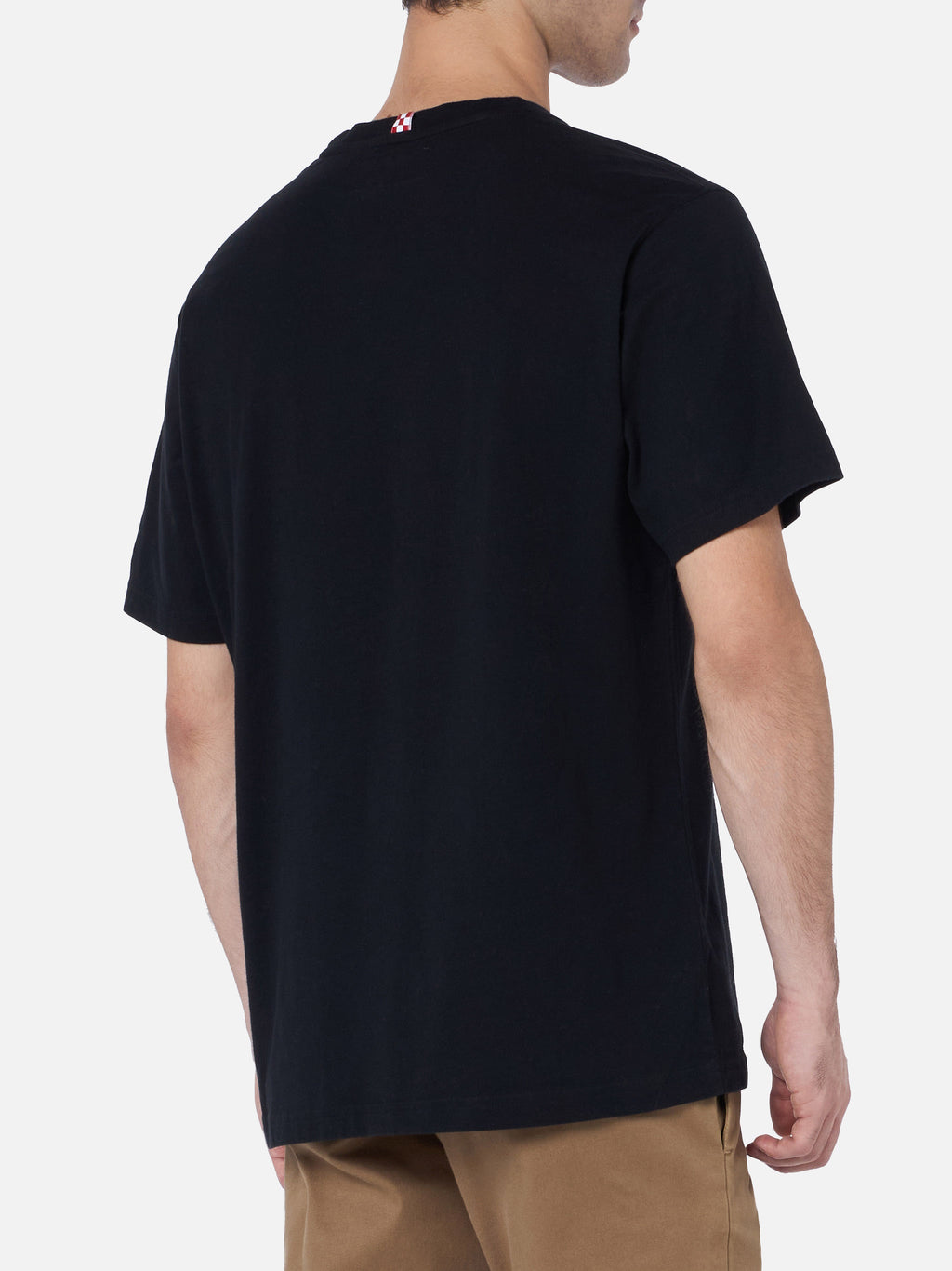 T-shirt Arnott nera con ricamo Barman product image 3
