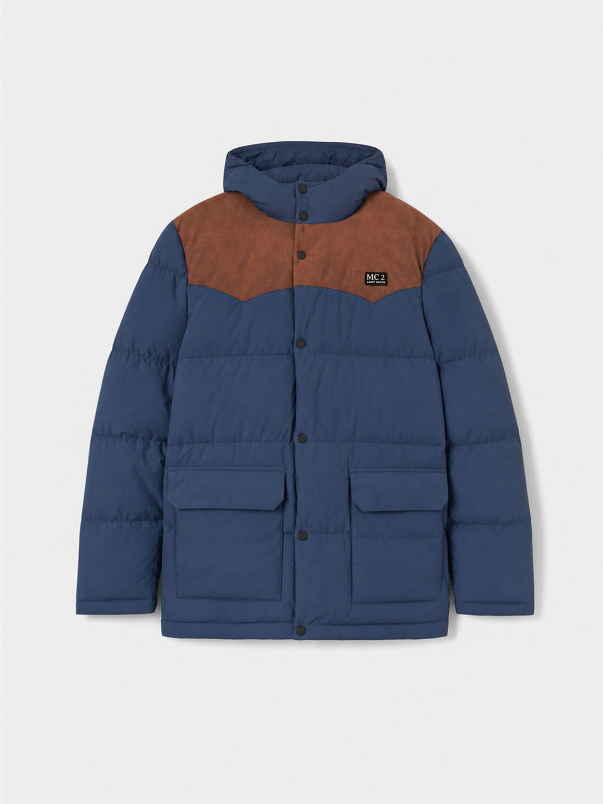 Piumino Baxter blu con cappuccio product image 4