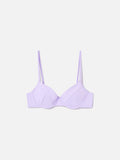 Top bikini bralette Bea lilla con ferretto