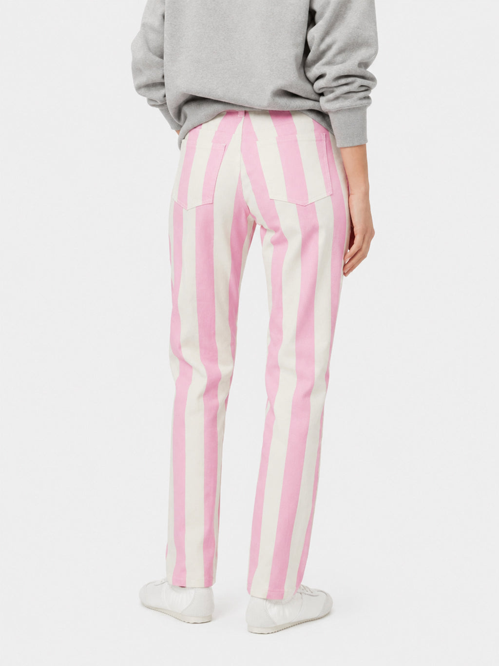 Pantaloni Belleville in denim a righe