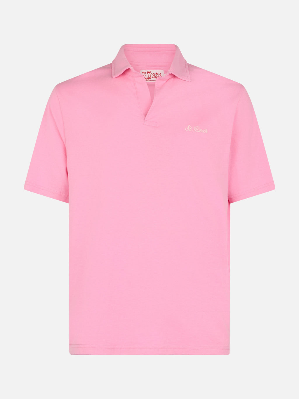 Polo Brighton rosa con ricamo logo product image 5