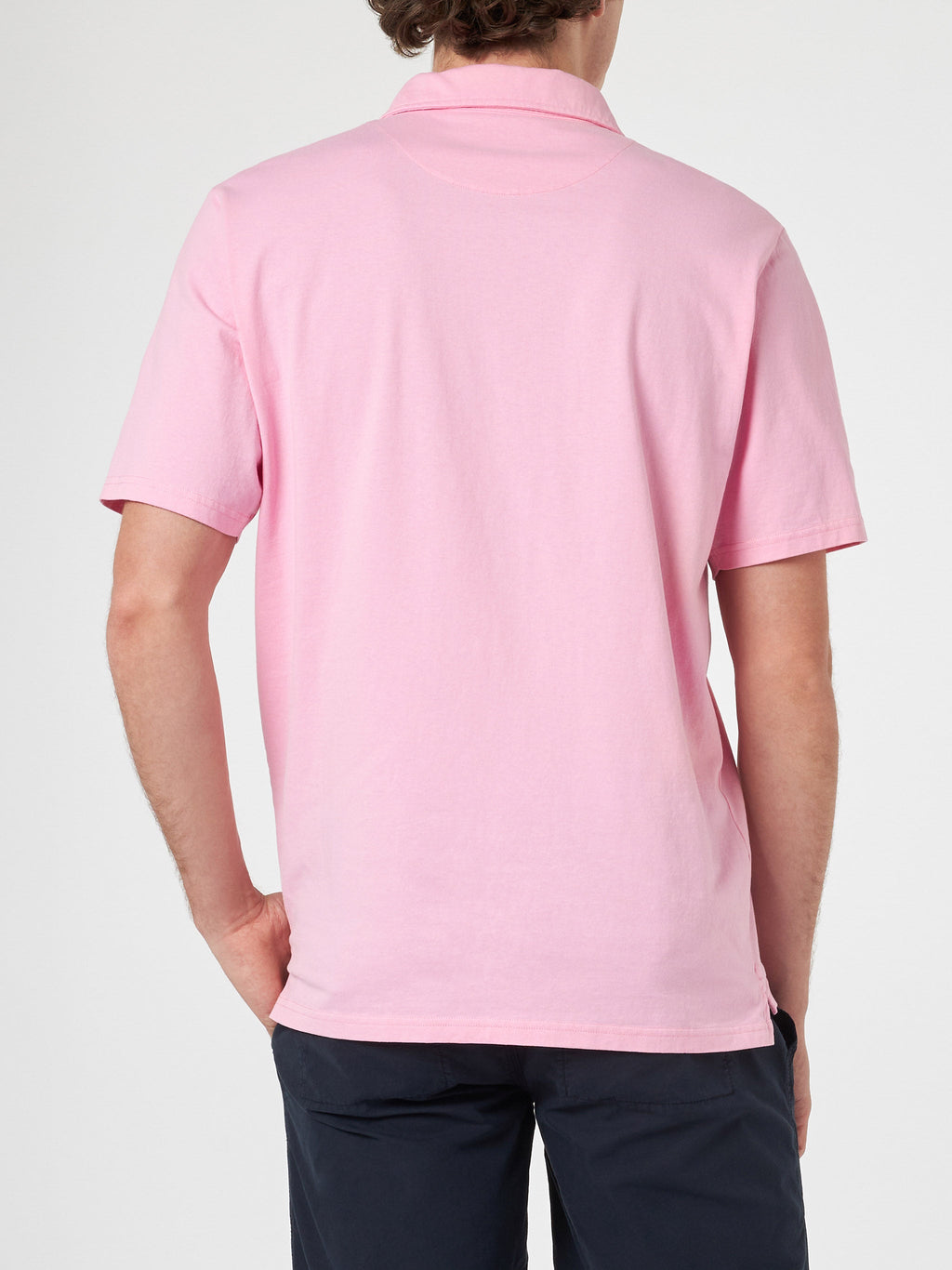 Polo Brighton rosa con ricamo logo product image 3
