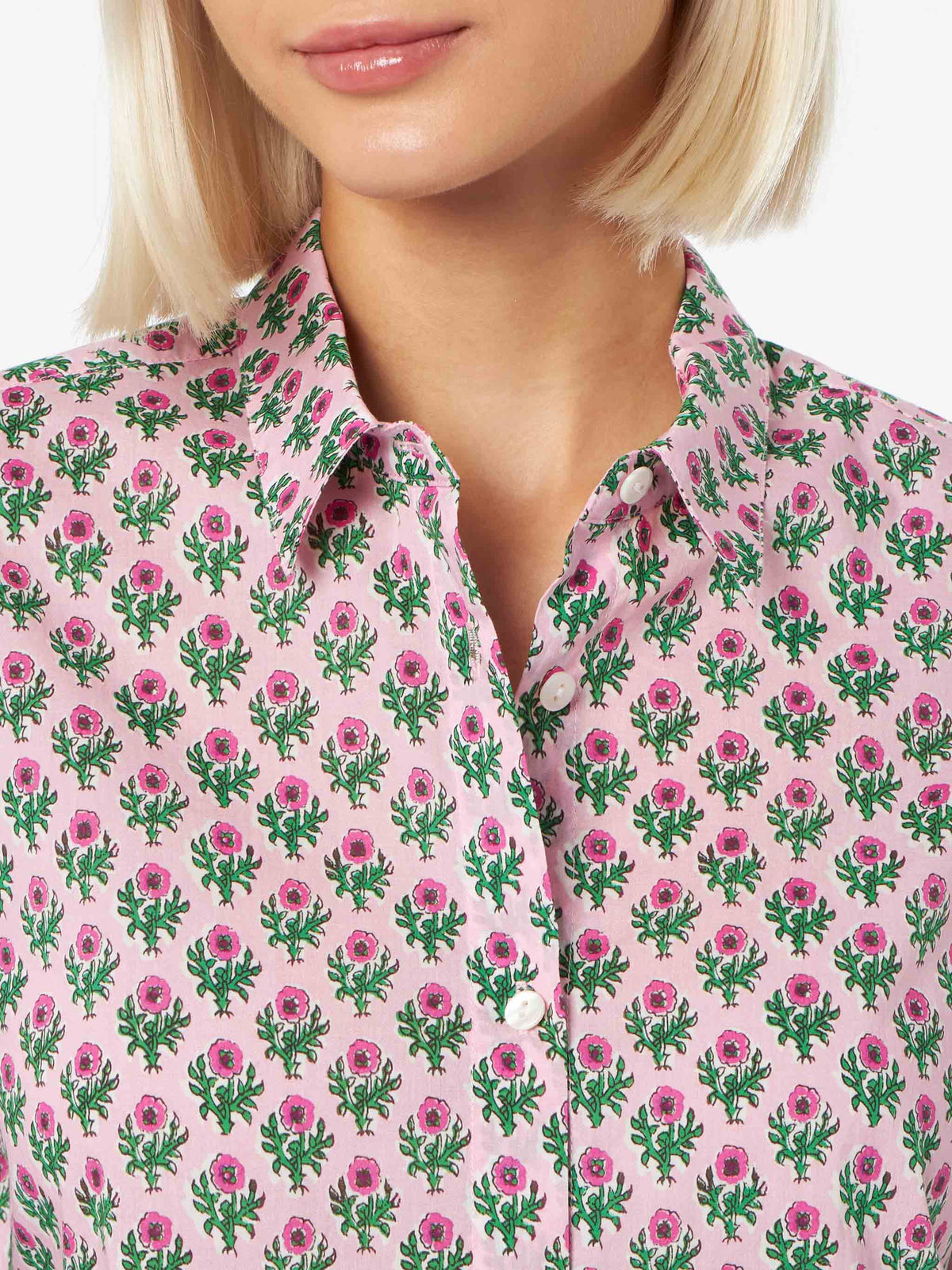Camicia Brigitte in cotone con stampa floreale product image 2