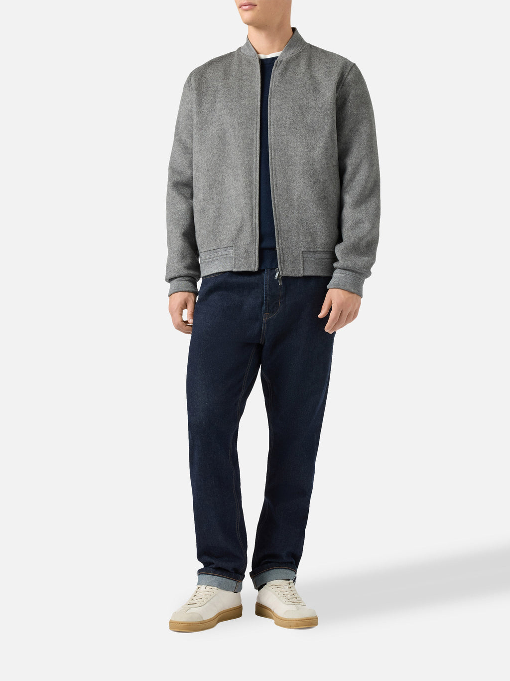 Bomber Camden Wool grigio melange product image 2