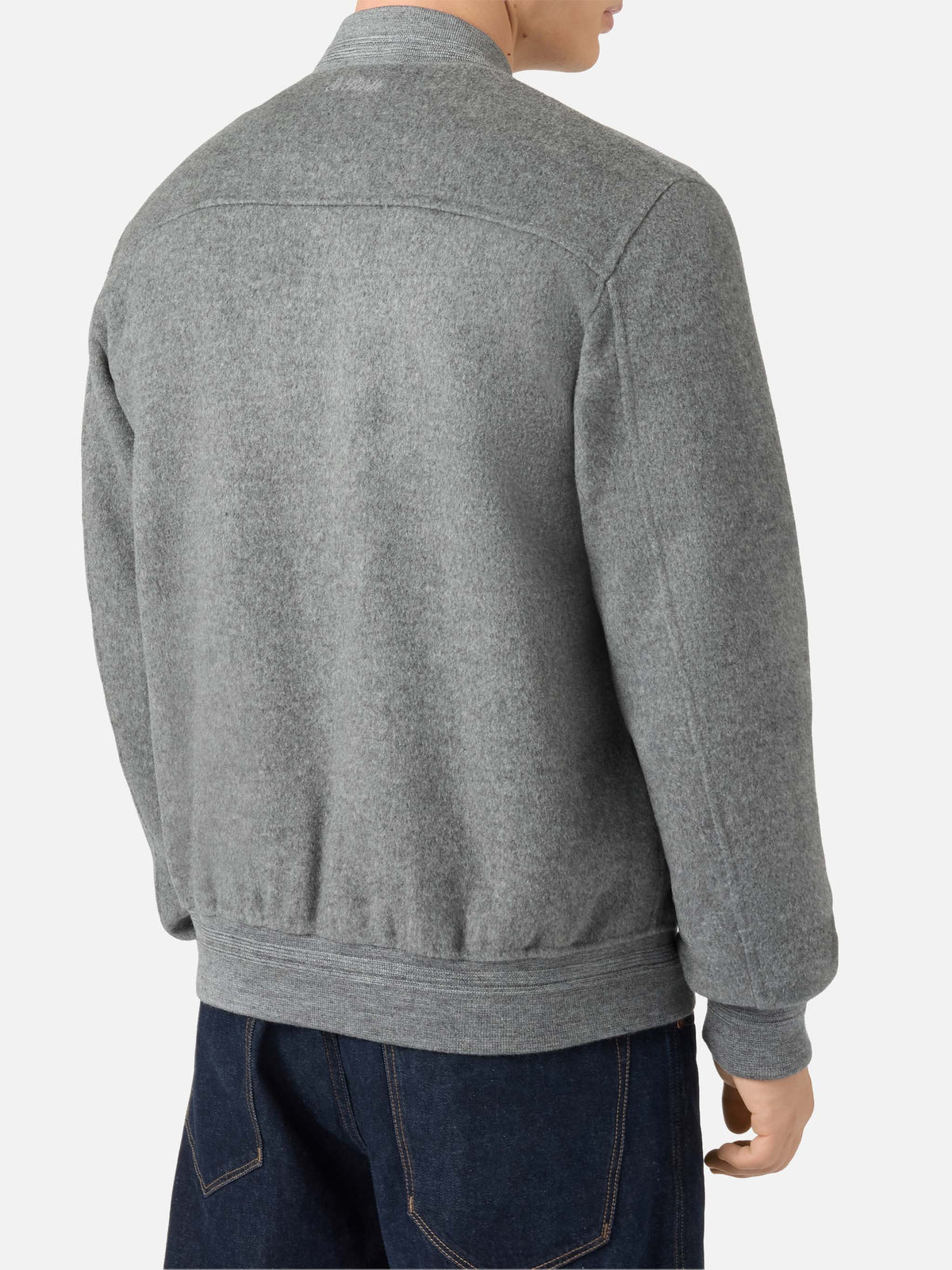 Bomber Camden Wool grigio melange product image 4
