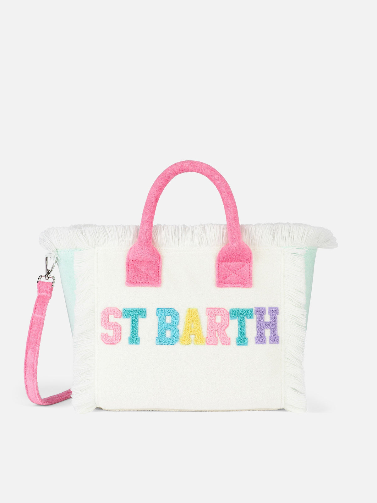Borsa a mano Colette in spugna con patch