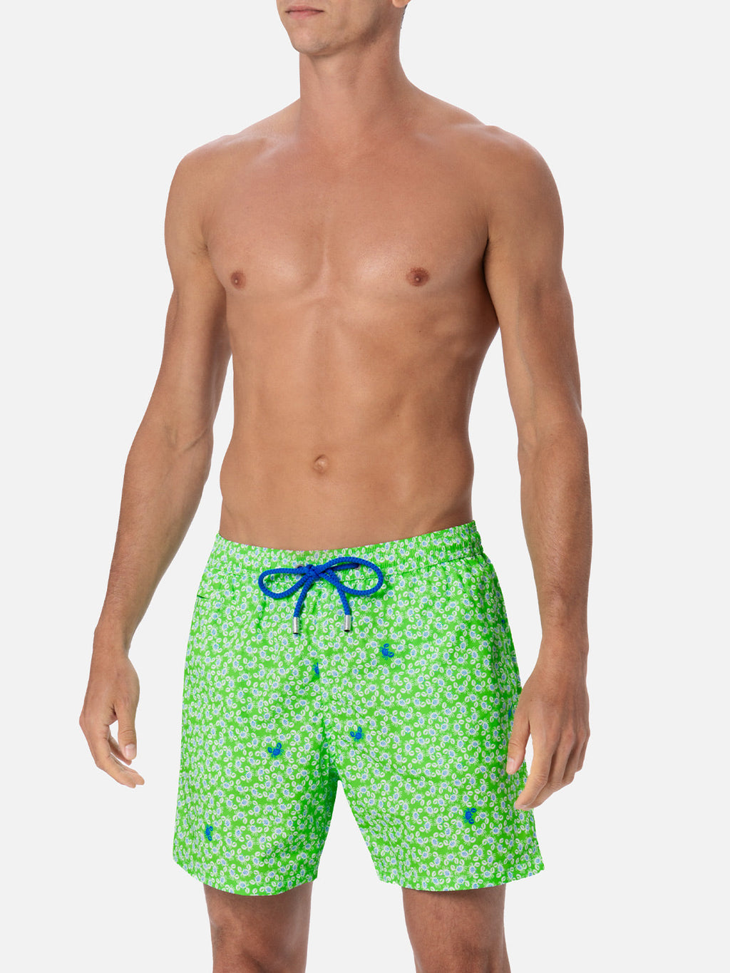 Costume mare Comfort Light con stampa chele