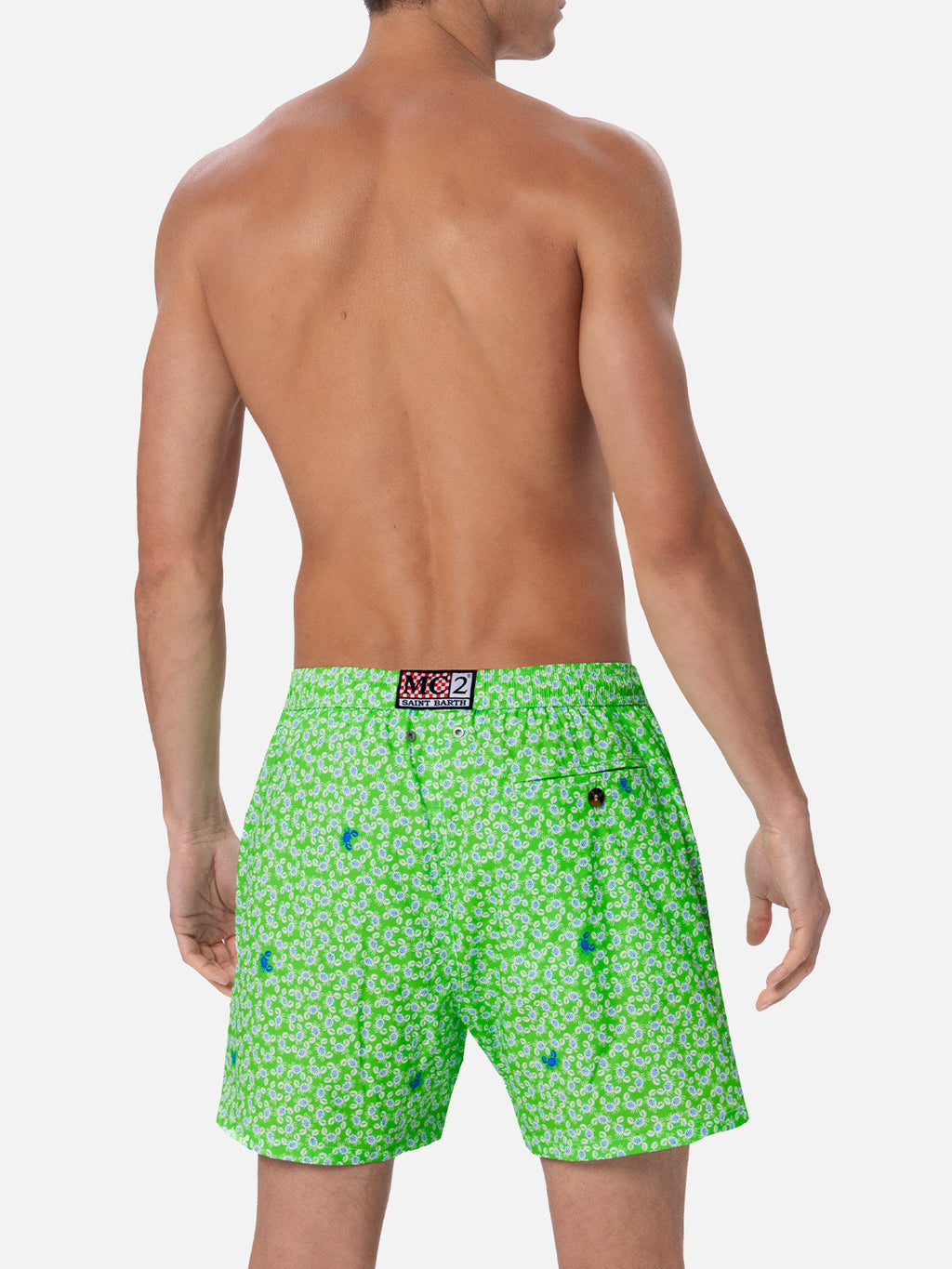 Costume mare Comfort Light con stampa chele
