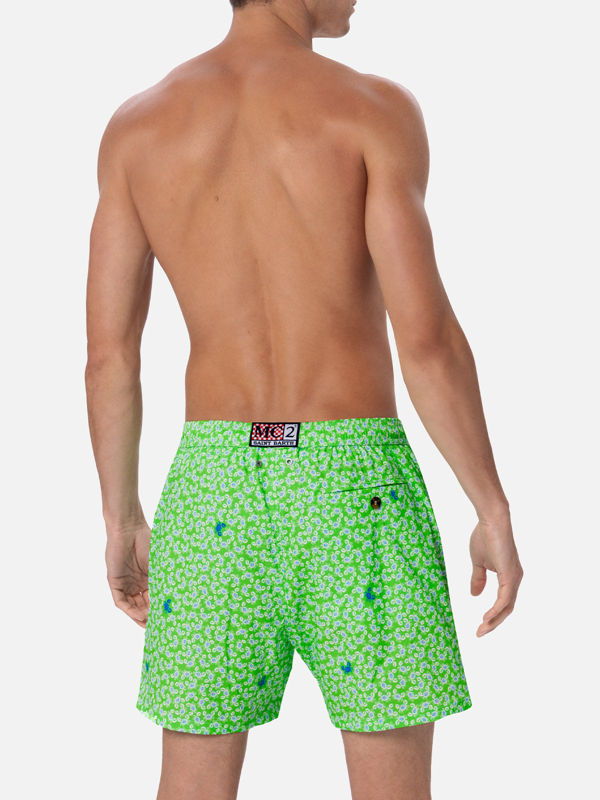 Costume mare Comfort Light con stampa chele