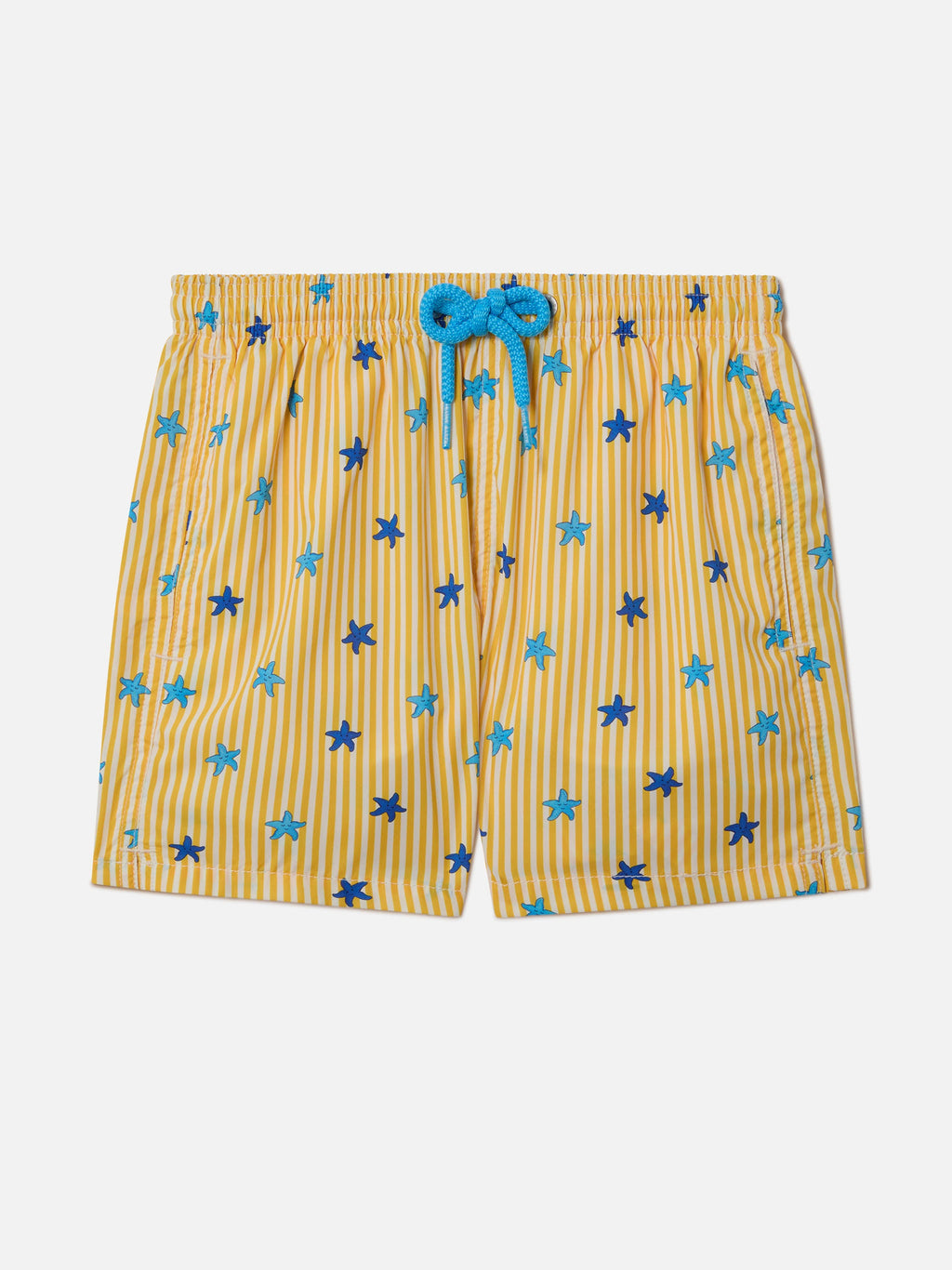 Costume mare Comfort Light Jr con stampa stelle marine e righe