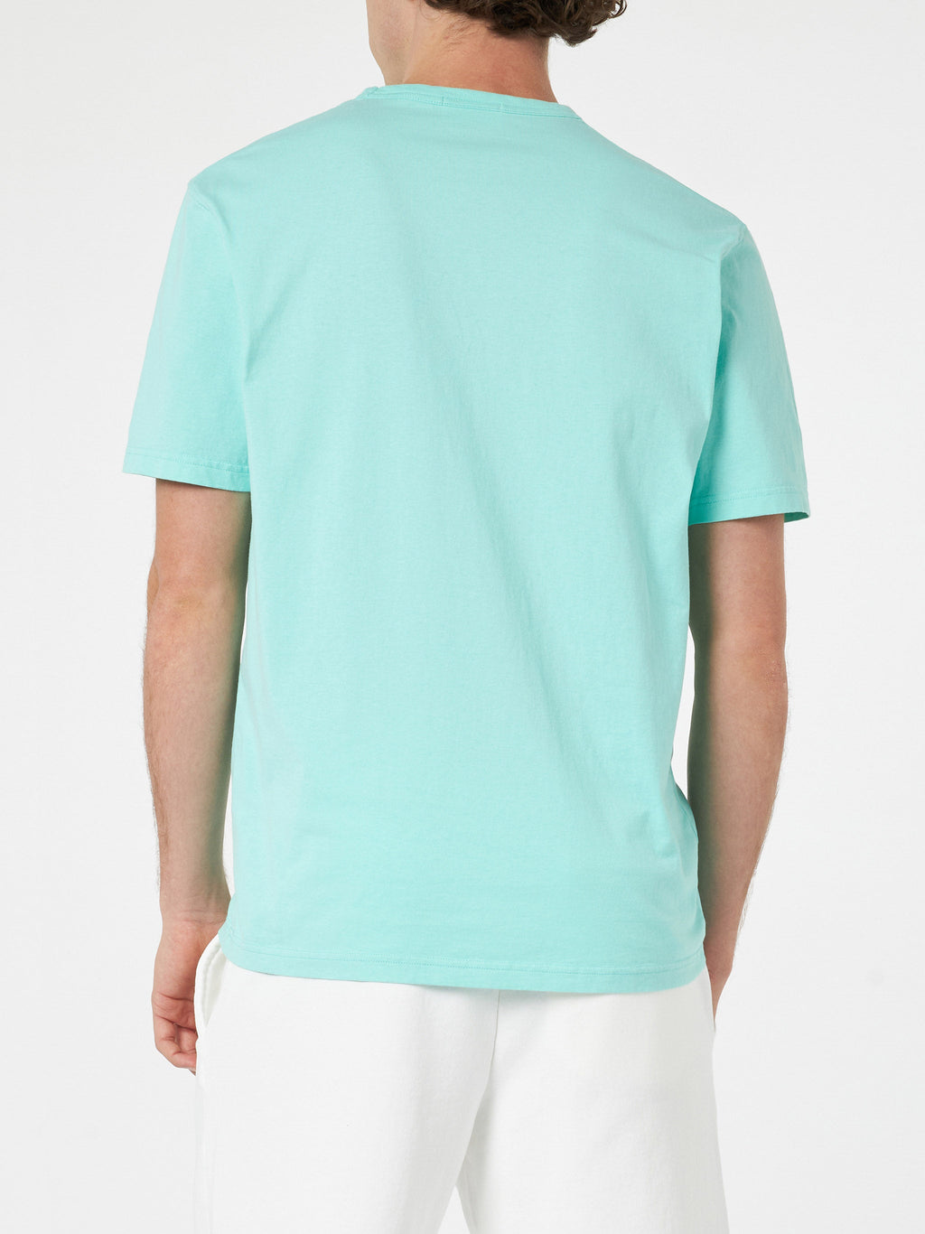 T-shirt Dover verde salvia con ricamo logo product image 4