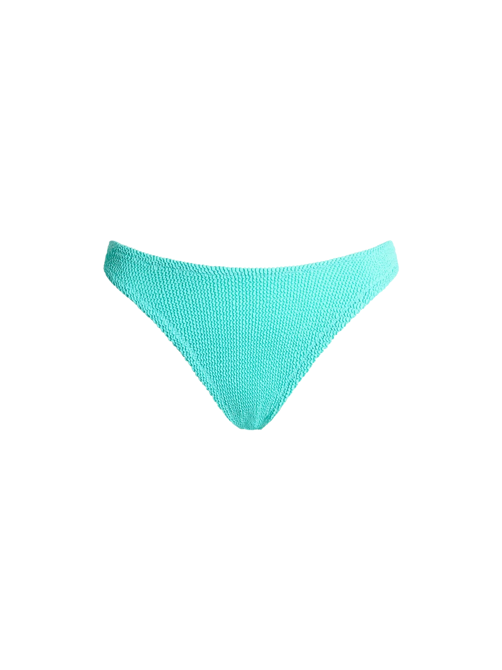 Slip mare Elise verde acqua in tessuto crinkle