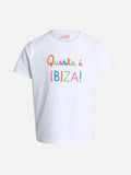T-shirt Elly bianca con ricamo Questa è Ibiza product image 1