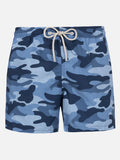 Costume mare Gustavia con stampa camouflage denim